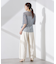 楊柳チェックシアーカットTシャツ