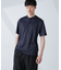 ソラーロライトストレッチヘンリーネックTシャツ（セットアップ可）