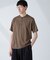 ソラーロライトストレッチヘンリーネックTシャツ（セットアップ可）