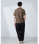 ソラーロライトストレッチヘンリーネックTシャツ（セットアップ可）