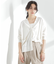 TEKNICO GIZAコットンオーバーカーディガン