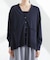TEKNICO GIZAコットンオーバーカーディガン