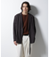 「BELGIUM LINEN FABRICS」リネンコットンダブルジャケット(セットアップ可)
