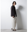 「BELGIUM LINEN FABRICS」リネンコットンダブルジャケット(セットアップ可)