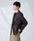 「BELGIUM LINEN FABRICS」リネンコットンダブルジャケット(セットアップ可)