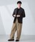 「BELGIUM LINEN FABRICS」リネンコットンダブルジャケット(セットアップ可)