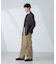 「BELGIUM LINEN FABRICS」リネンコットンダブルジャケット(セットアップ可)