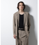 「BELGIUM LINEN FABRICS」リネンコットンダブルジャケット(セットアップ可)