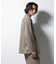 「BELGIUM LINEN FABRICS」リネンコットンダブルジャケット(セットアップ可)