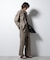 「BELGIUM LINEN FABRICS」リネンコットンダブルジャケット(セットアップ可)
