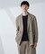 「BELGIUM LINEN FABRICS」リネンコットンダブルジャケット(セットアップ可)