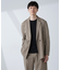 「BELGIUM LINEN FABRICS」リネンコットンダブルジャケット(セットアップ可)