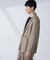 「BELGIUM LINEN FABRICS」リネンコットンダブルジャケット(セットアップ可)