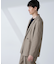 「BELGIUM LINEN FABRICS」リネンコットンダブルジャケット(セットアップ可)