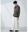 「ALL-DAYS COMFORT 100％ WOOL」 ZIPプルオーバー