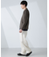 「ALL-DAYS COMFORT 100％ WOOL」 ZIPプルオーバー