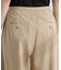 コットンタックワイドパンツ