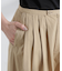 コットンタックワイドパンツ