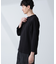 変形ハニカムジャガードフットボールTシャツ