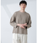 変形ハニカムジャガードフットボールTシャツ