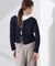 前後2wayリボン開きカーディガン