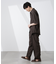 テックリネンリラックスタックテーパードパンツ
