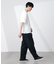 テックリネンリラックスタックテーパードパンツ