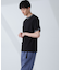 「NJ／CLUB」 針抜きリンガーTシャツ