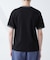 「NJ／CLUB」 針抜きリンガーTシャツ