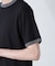 「NJ／CLUB」 針抜きリンガーTシャツ