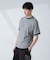 「NJ／CLUB」 針抜きリンガーTシャツ