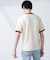 「NJ／CLUB」 針抜きリンガーTシャツ