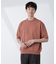 コットン／ソロナ プレーティングクルーネック 半袖TEE