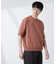 コットン／ソロナ プレーティングクルーネック 半袖TEE