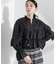 Sara mallika／COTTON VOLUMEFRILL SHORTBLOUSE