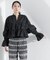 Sara mallika／COTTON VOLUMEFRILL SHORTBLOUSE