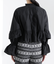 Sara mallika／COTTON VOLUMEFRILL SHORTBLOUSE