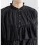 Sara mallika／COTTON VOLUMEFRILL SHORTBLOUSE