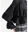 Sara mallika／COTTON VOLUMEFRILL SHORTBLOUSE