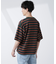 マイクロランダムボーダーTシャツ