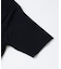 「ASSEMBLANC」ウォッシャブルシルクワイドリブVネックニットTシャツ