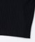 「ASSEMBLANC」ウォッシャブルシルクワイドリブVネックニットTシャツ