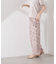 シアーオーガンジーコンビプリントパンツ