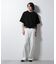 スポンディッシュ メッシュ クルーネックニットTEE
