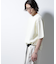 スポンディッシュ メッシュ クルーネックニットTEE