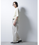スポンディッシュ メッシュ クルーネックニットTEE