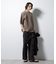 スポンディッシュ メッシュ クルーネックニットTEE