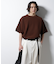 スポンディッシュ メッシュ クルーネックニットTEE