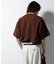 スポンディッシュ メッシュ クルーネックニットTEE