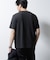 ｢Damerino｣ヘリンボンクルーネックTシャツ／防シワ・吸水速乾・UVカット
